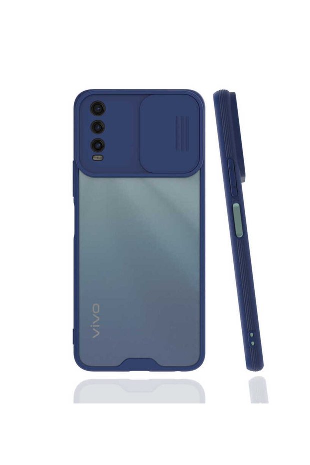 Vivo Y11S / Y20 / Y20S Compatible Case Matte Frosted Back Surface with Camera Cover Lens Protection