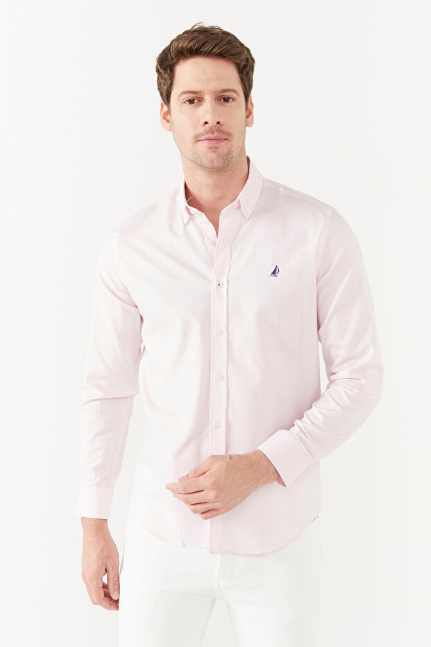 SLIM UZUN KOL GÖMLEK - 1