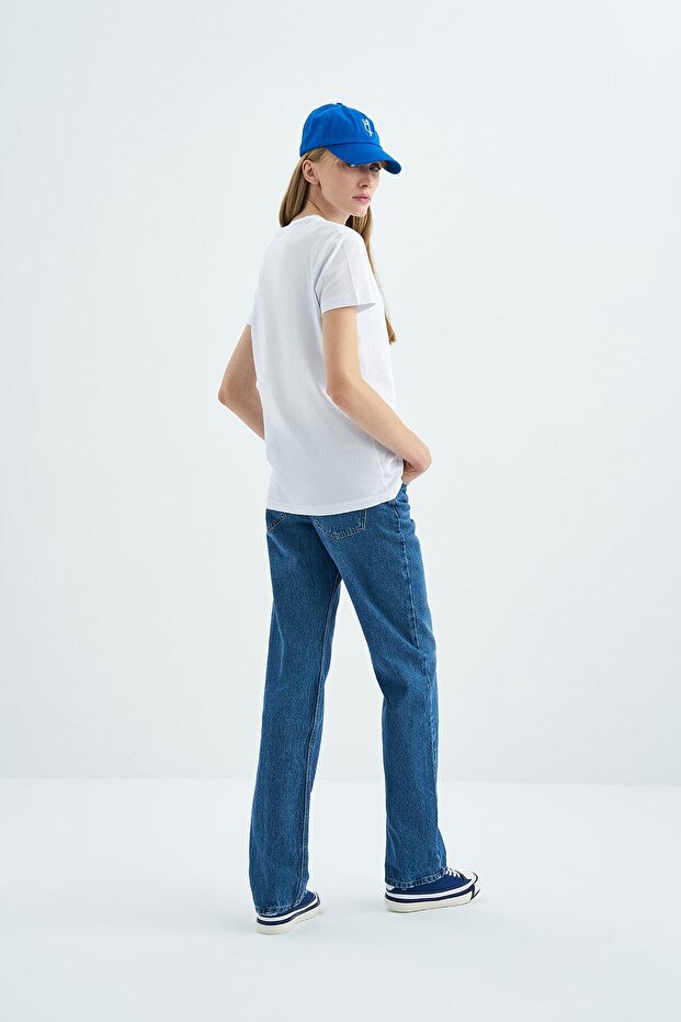 Unisex Basic Kısa Kol Tshirt - 7