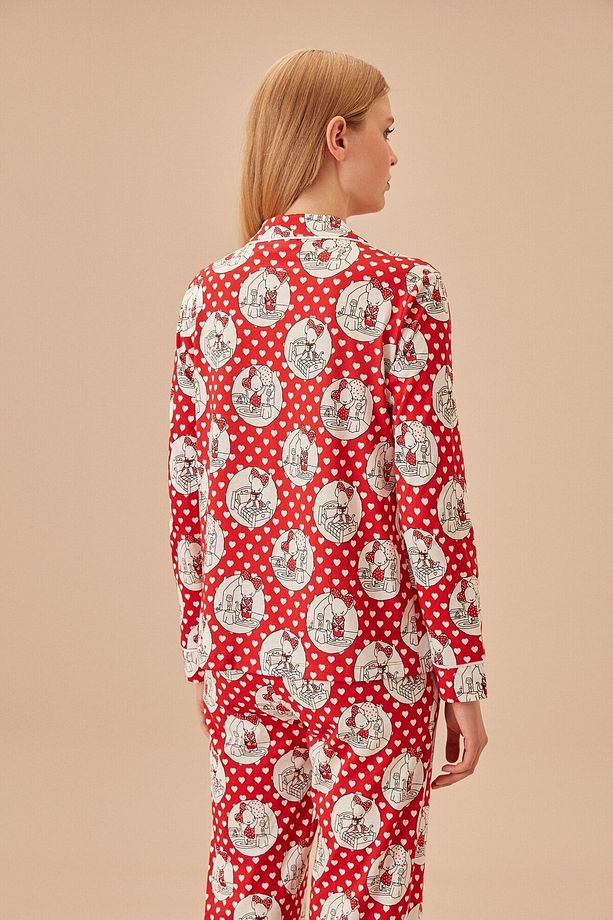 Lulusu Maskülen Pijama Takımı - 4