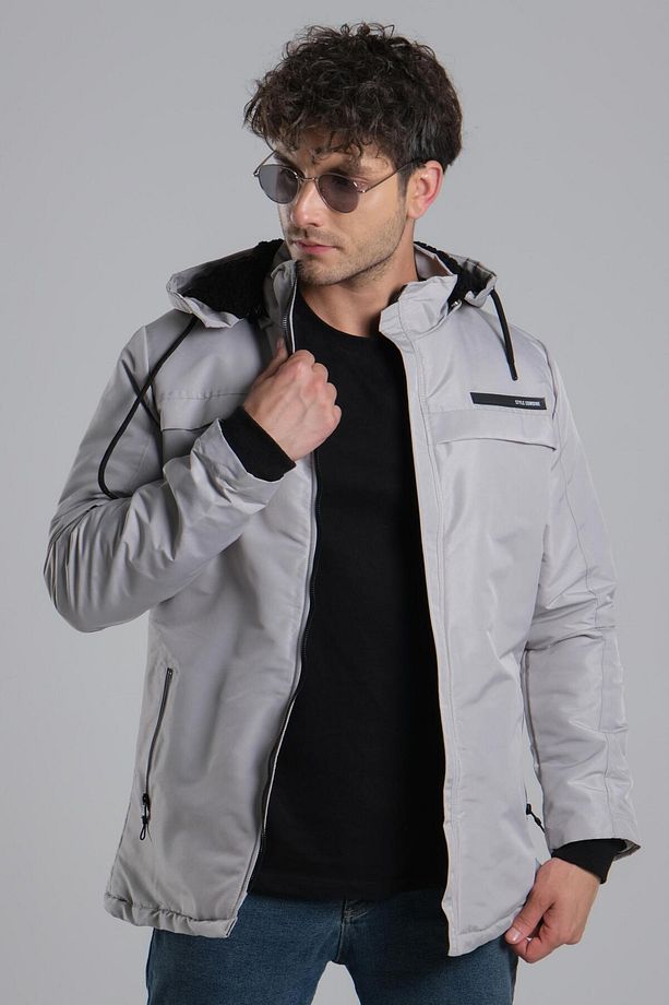 Style İçi Kürlük Su Geçirmez Mont/ Kaban PLDP 2912-50317 - 6