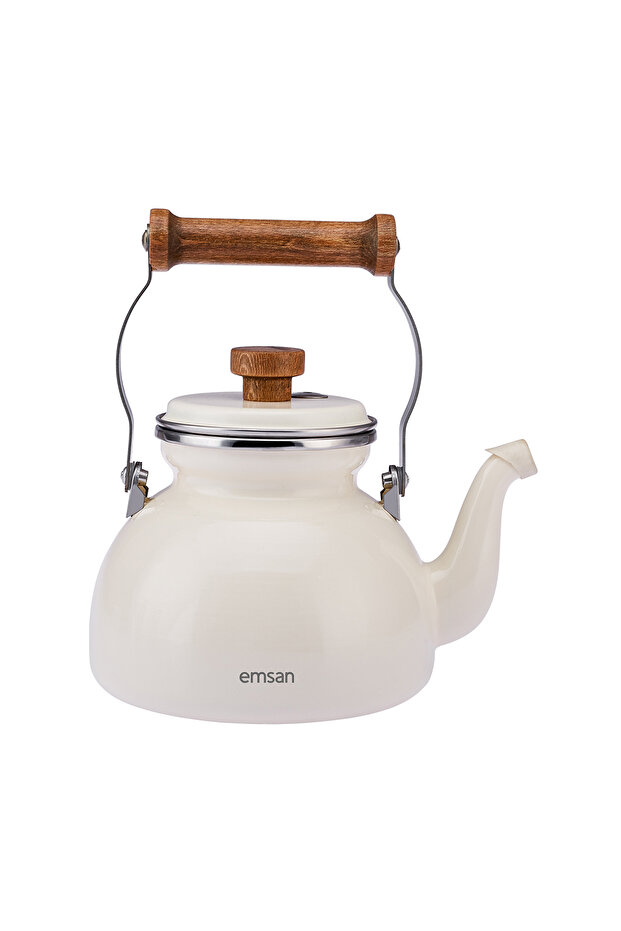 Royal Emaye Demlik Krem - 4