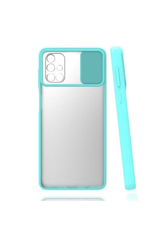 Samsung Galaxy A51 Compatible Case with Camera Cover Lens Protection Matte