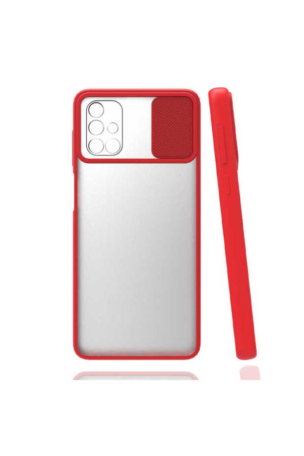 Samsung Galaxy A51 Compatible Case with Camera Cover Lens Protection Matte