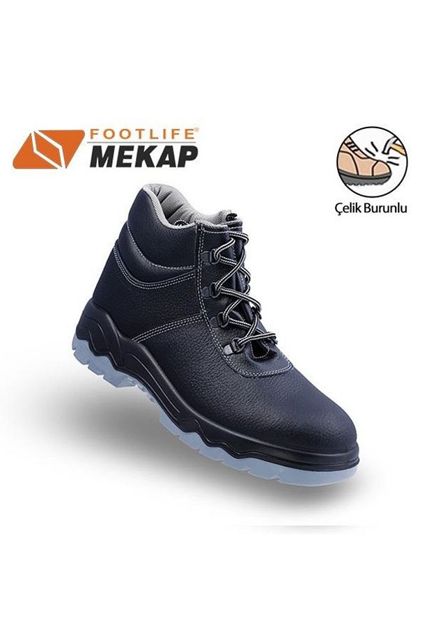 072r S1-p Deri Çelik Burun Taban Korumalı Iş Ayakkabısı - 1