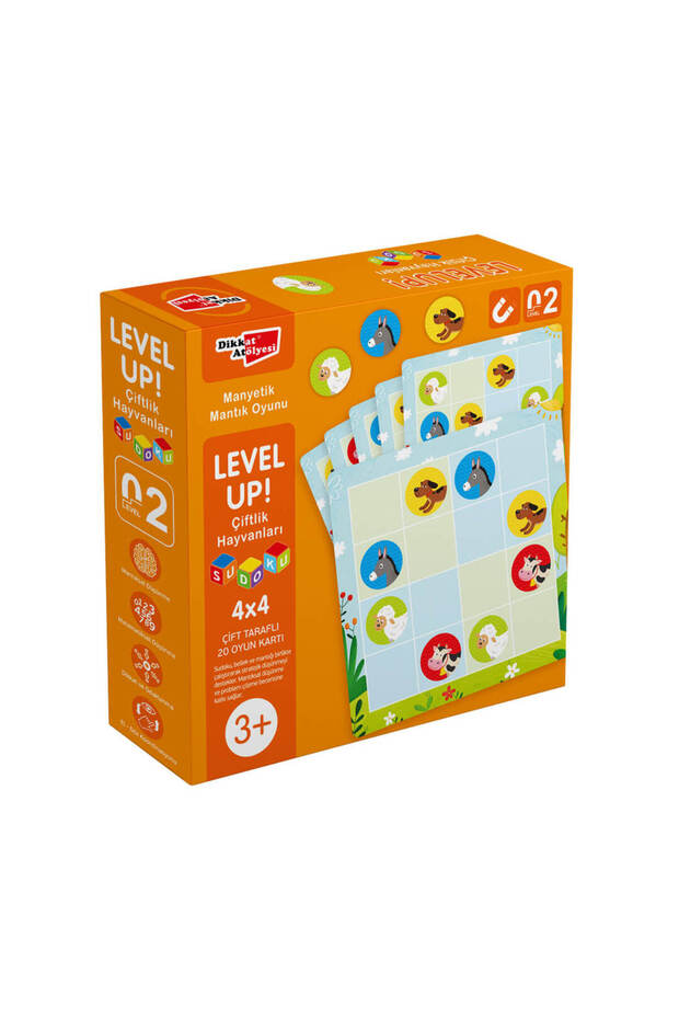 Levelup! 2 - Çiftlik Hayvanları Sudoku Kolektif - 1