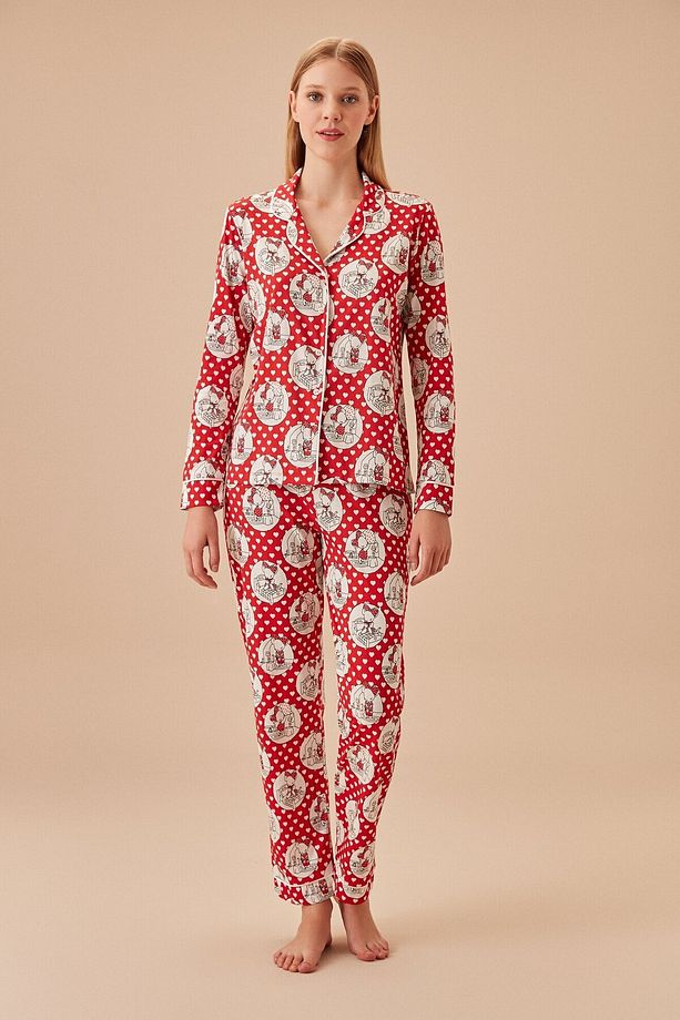 Lulusu Maskülen Pijama Takımı - 1