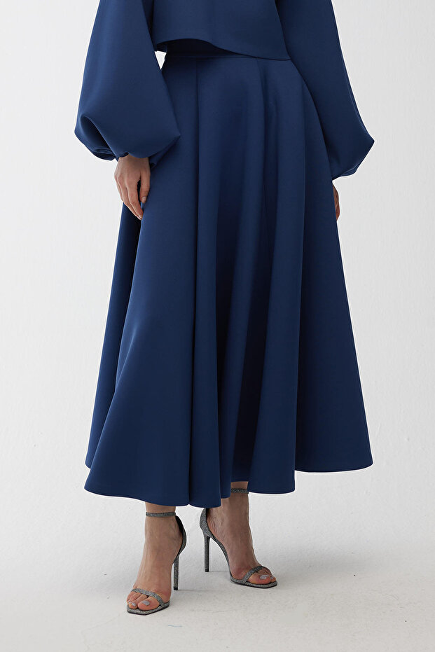 Fustă parțială Crinoline Blue Midnight - 6