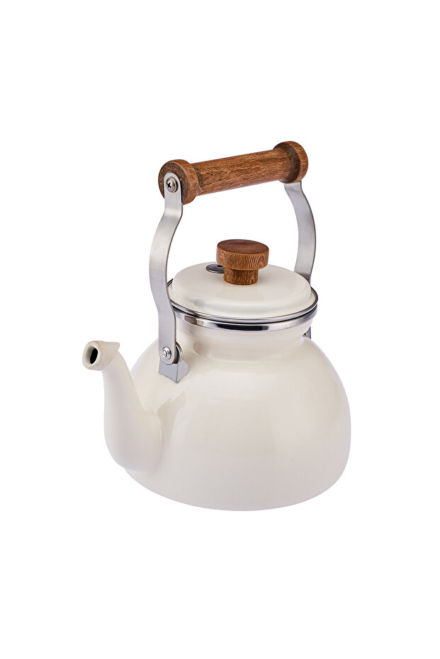 Royal Emaye Demlik Krem - 5