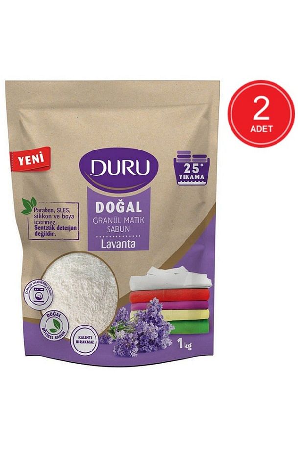 Granül Matik Sabun Lavanta 1 Kg X 2 Adet - 1