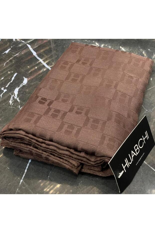 İTHAL MONOGRAM ŞAL PREMİUM QUALİTY - 1