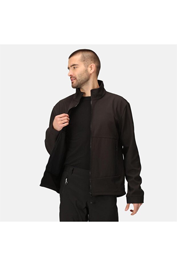 Dendrick Softshell Erkek Ceket Siyah - 2