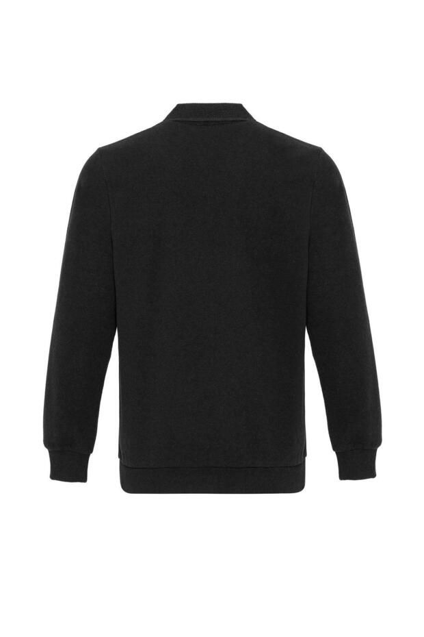 Polo Yaka Regular Kalıp Düz Triko - 3