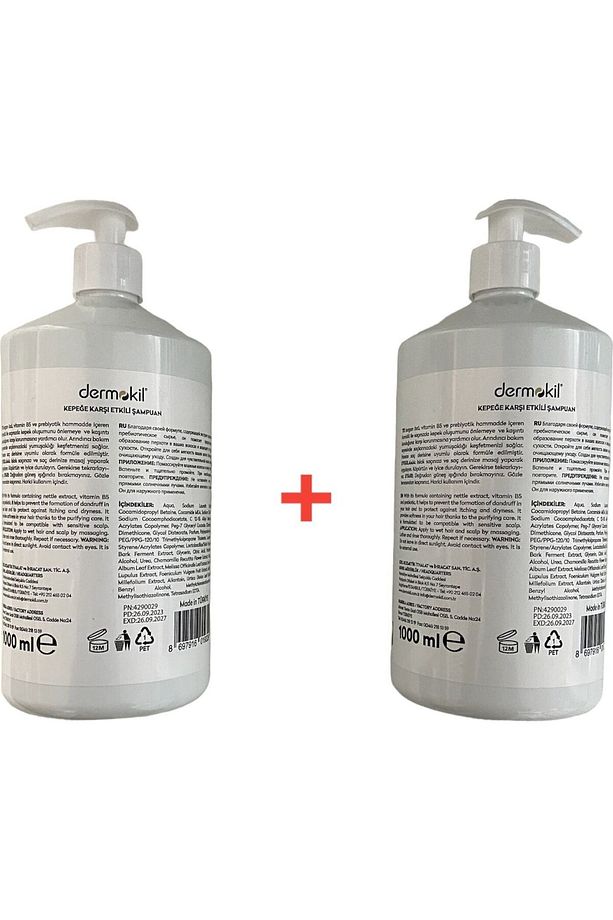 Prebiotic Vitamin B5 Şampuan Seti Sette 2 Adet 1000 ML Şampuan Mevcuttur - 4