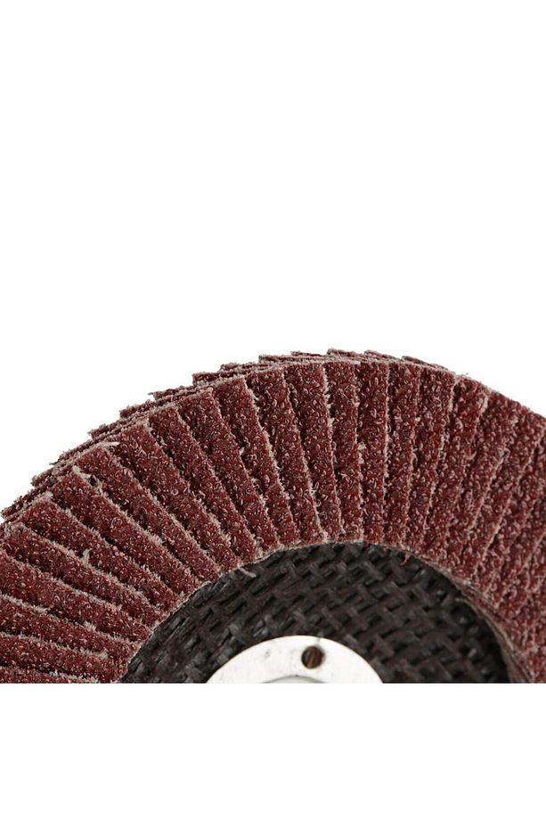 avuç taşlama makinesi için 115mm 10 Adet yaprak zımpra 10lu Flap Disk Alüminyum Oksit aşındırma - 6