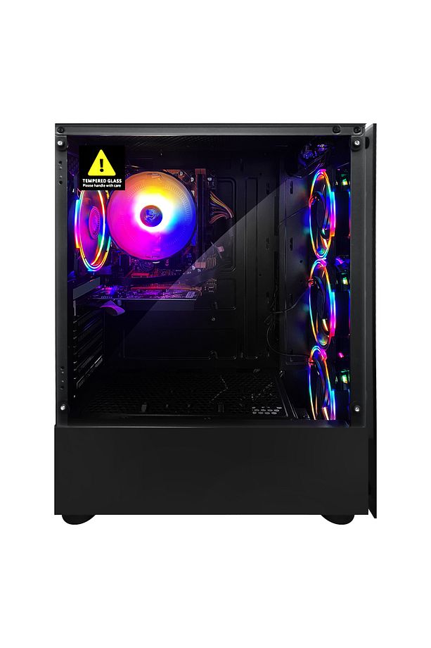 RG540-1020 PLUS İ5 4570 16RAM 480SSD RX550 23.6 CURVED MONİTÖR OYUNCU BİLGİSAYARI - 4