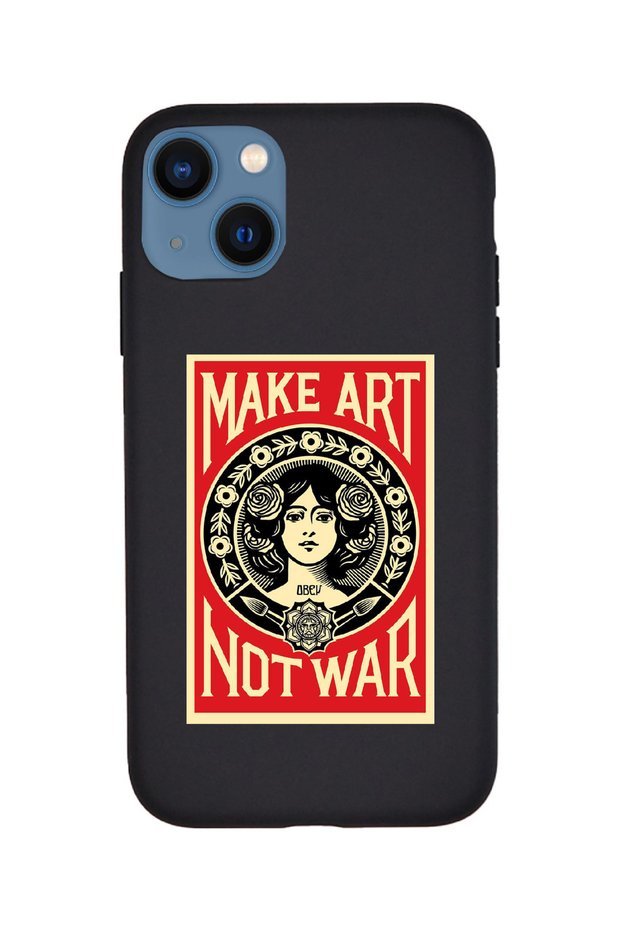 iPhone 15 Make Art Premium Silicone Phone Case