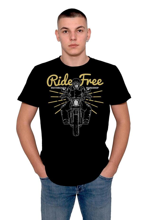 Ride Free Motor Harley T-shirt Unisex T-shirt