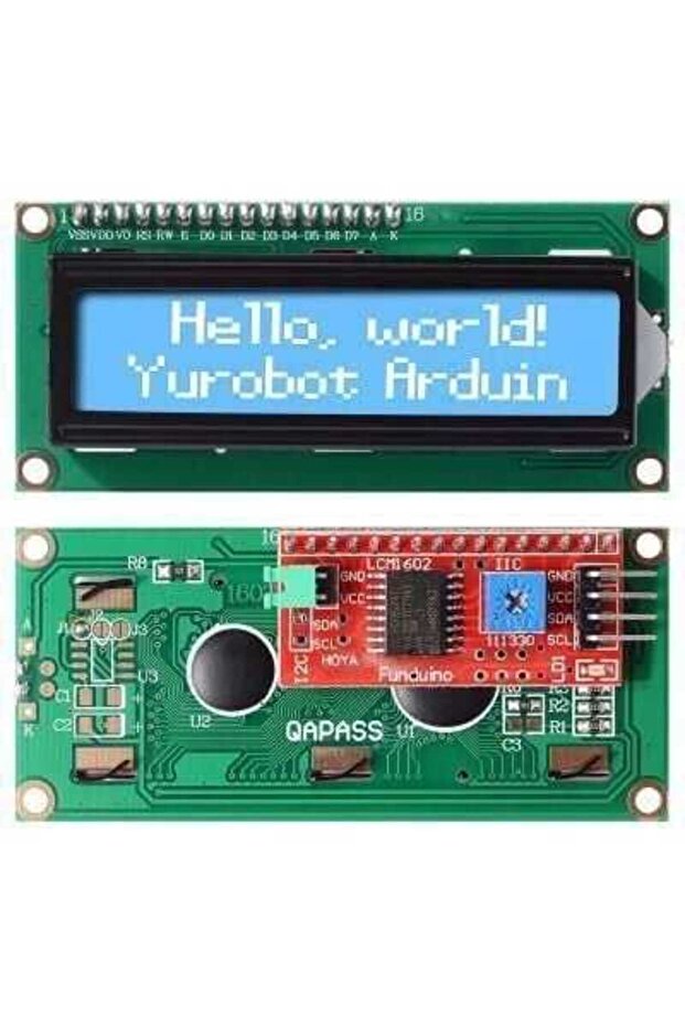 2x16 Mavi Lcd Display I2C Modüllü - 2