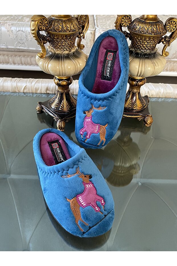 Havlu Kışlık Ev Terliği - 6