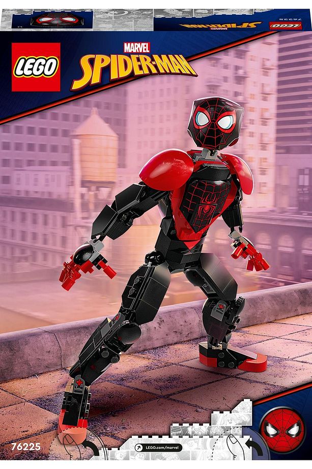 ® Marvel Miles Morales Figürü 76225 - 8 Yaş ve Üzeri için Aksiyon Figürü Yapım Seti (238 Parça) - 5