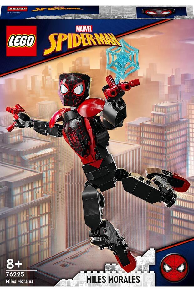 ® Marvel Miles Morales Figürü 76225 - 8 Yaş ve Üzeri için Aksiyon Figürü Yapım Seti (238 Parça) - 4