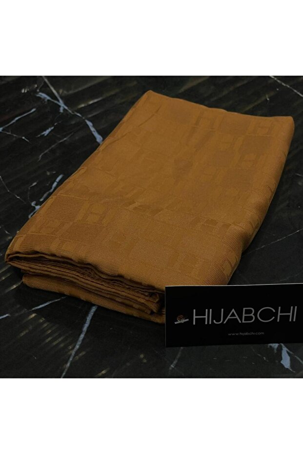 شال مونوجرام مستورد عالي الجودة - 1