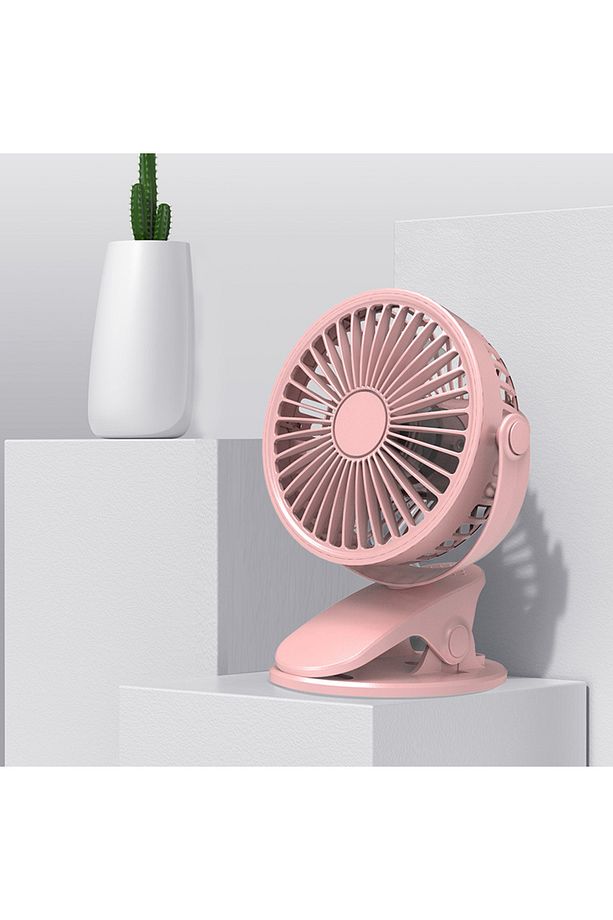 3 Kademe Şarjlı Mandallı 360° Taşınabilir Fan Vantilatör JH-006 - 3