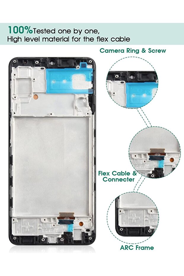 Galaxy A22 Slatted Screen - 1