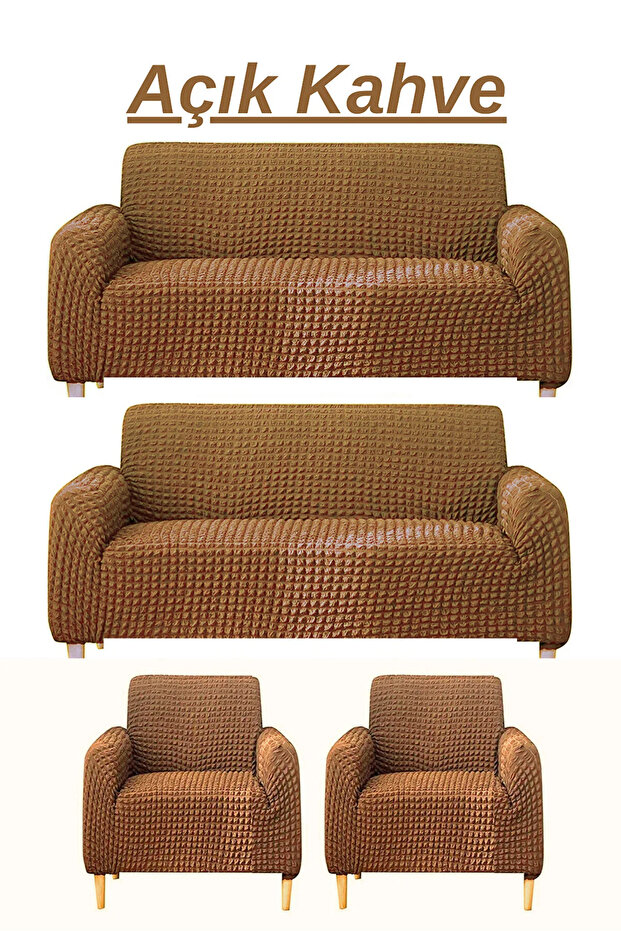 3+3+1+1 Bürümcük Sofa Set Cover. Stretch Stretch Stretch Sofa Bed Sofa Cover Without Skirt