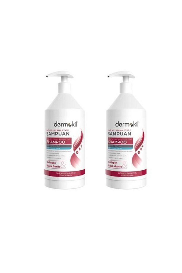 Sağlıklı Uzatma Etkili Şampuan Set 1000 ML - 1