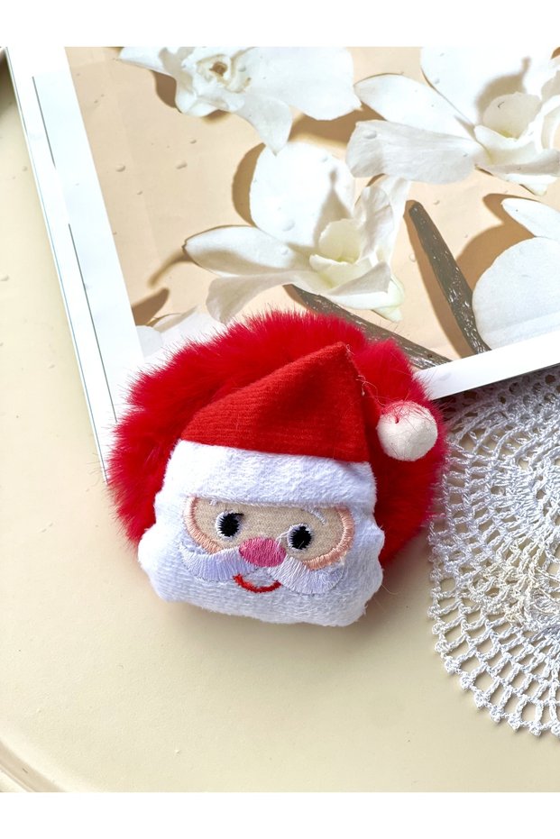 New Year's Themed Plush Bagel Elastic Buckle