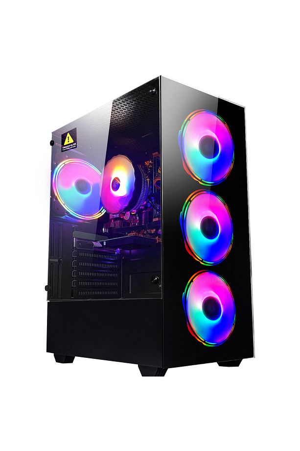 RG540-1020 PLUS İ5 4570 16RAM 480SSD RX550 23.6 CURVED MONİTÖR OYUNCU BİLGİSAYARI - 3