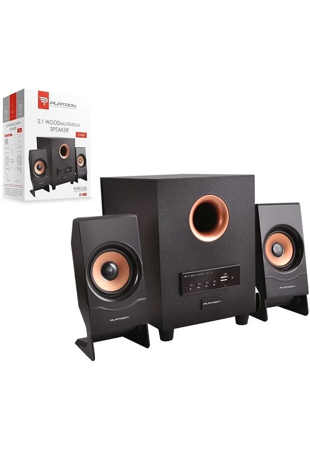 2+1 SES SİSTEMİ SD KART USB FM RADYO BLUETOOTH LU SPEAKER - 2