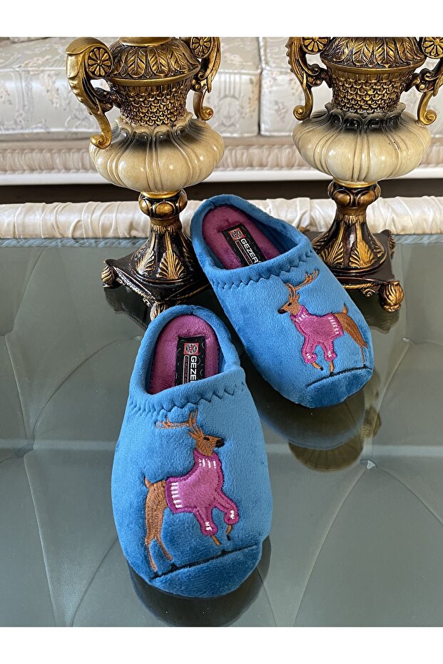 Havlu Kışlık Ev Terliği - 5