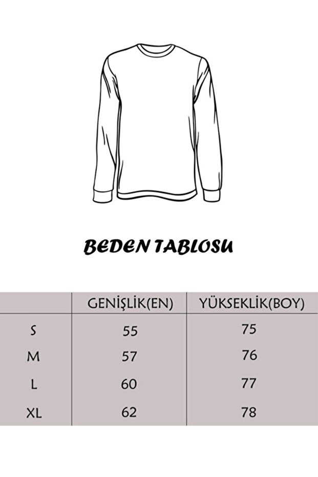 Pamuklu Unisex Oversize Basic Siyah Bisiklet Yaka Sweatshirt - 5