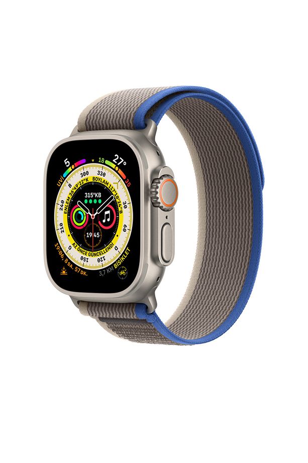 Apple Watch 5 6 7 8 9 Ultra 42mm 44mm 45mm Uyumlu Trail Loop Kordon - 1