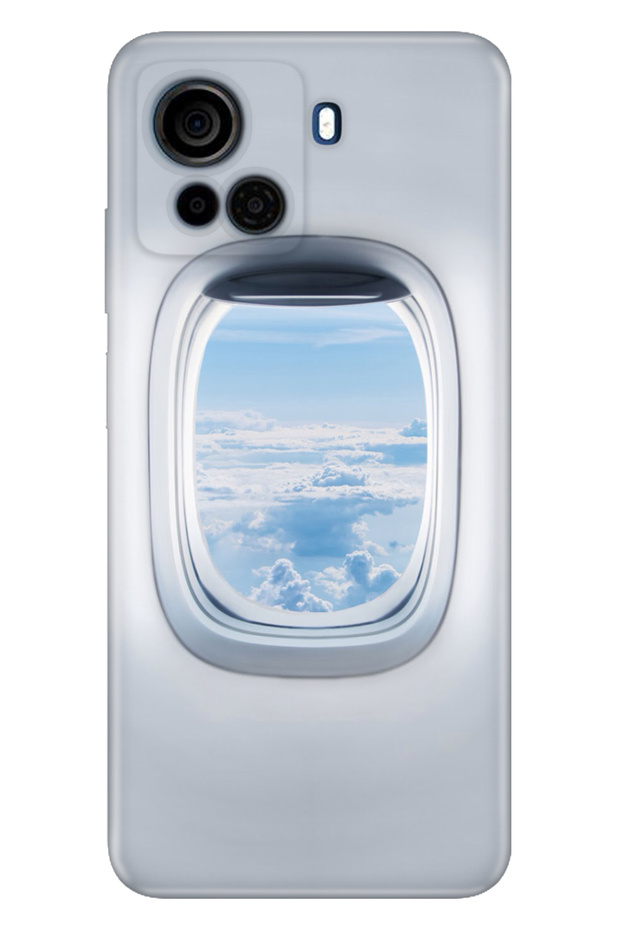 حافظة متوافقة مع Casper Via F30 من السيليكون بغطاء مصور لنافذة الطائرة