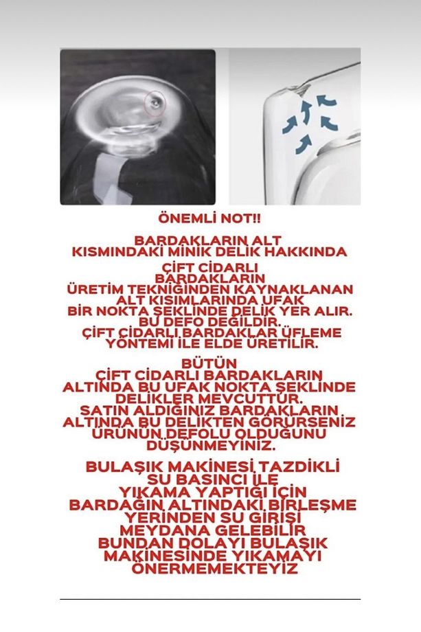 Ayıcık Tasarımlı Çift Cidarlı Cam Kupa, Çift Cidarlı Kulplu Cam Kupa , Eğlenceli Bardak - 6