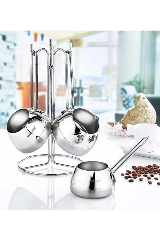 Venüs 4 Parça Cezve Takımı - 1