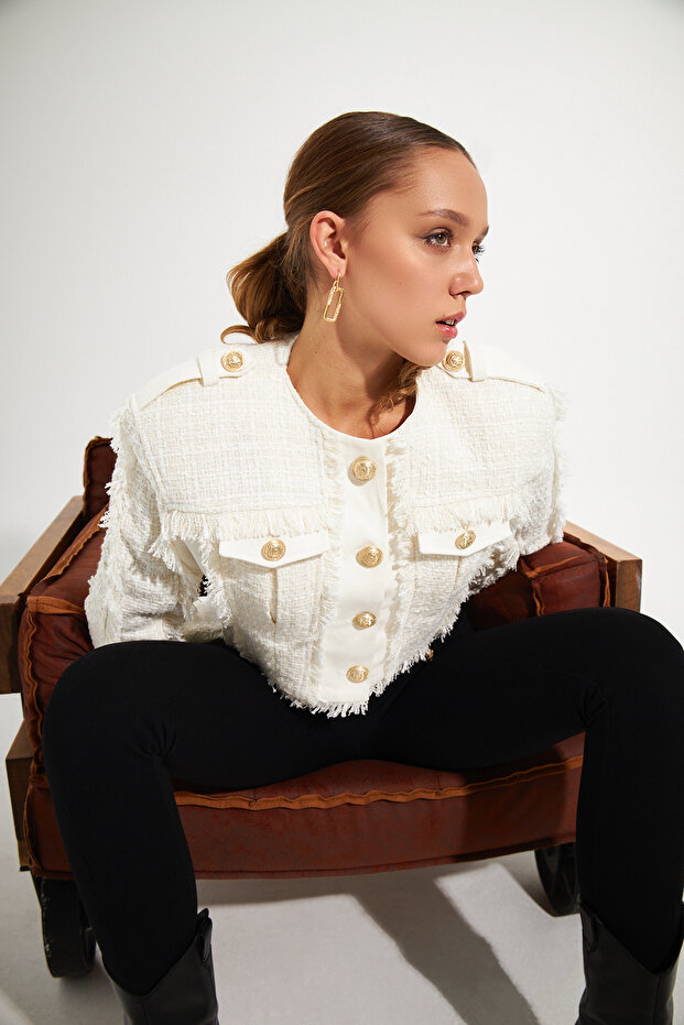 Ava tweed jacket - 5