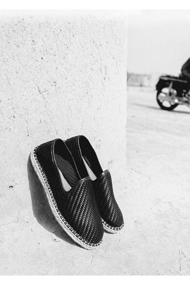 Örgü Desenli Jüt Espadril - 5