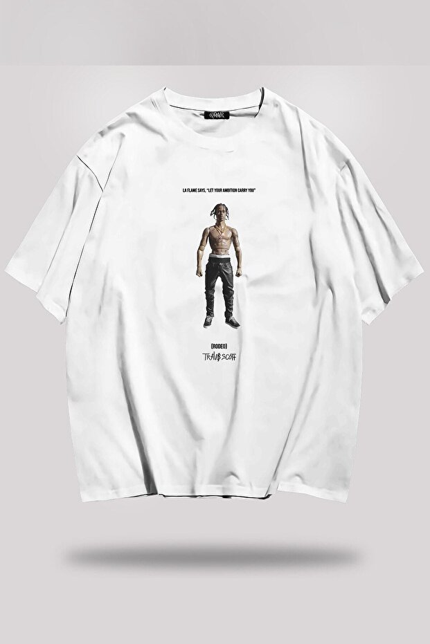 Travis Scott Figure Unisex Oversize T-shirt