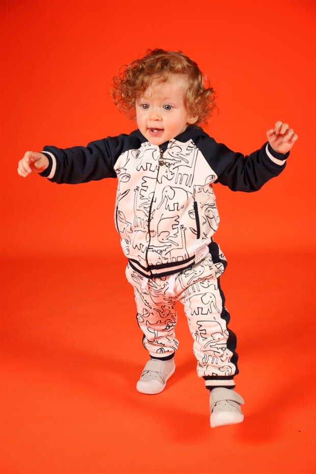 19-21 Numara Vicco Anka Anatomik Tabanlı Gri I?lk Adım Ayakkabı - 3