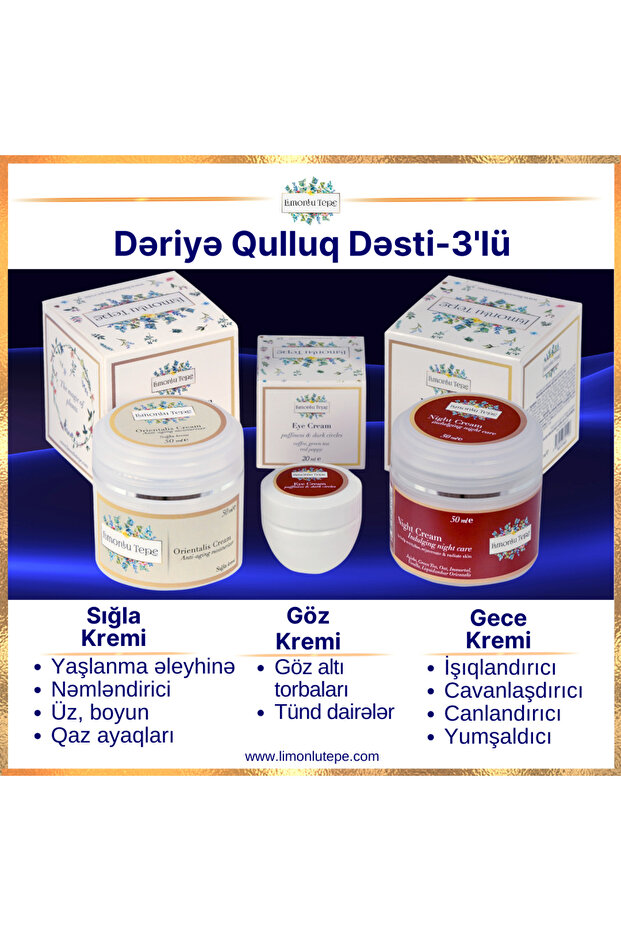 Cilt Bakım Seti 3'lü - CB3