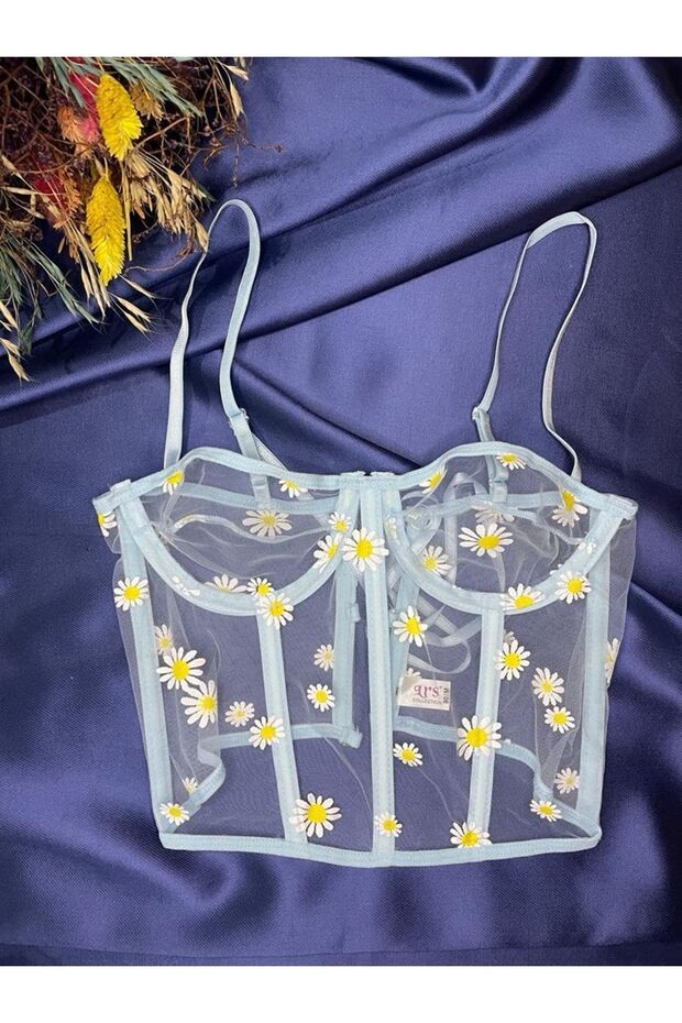 DANTELLİ BÜSTİYER KORSE - 1