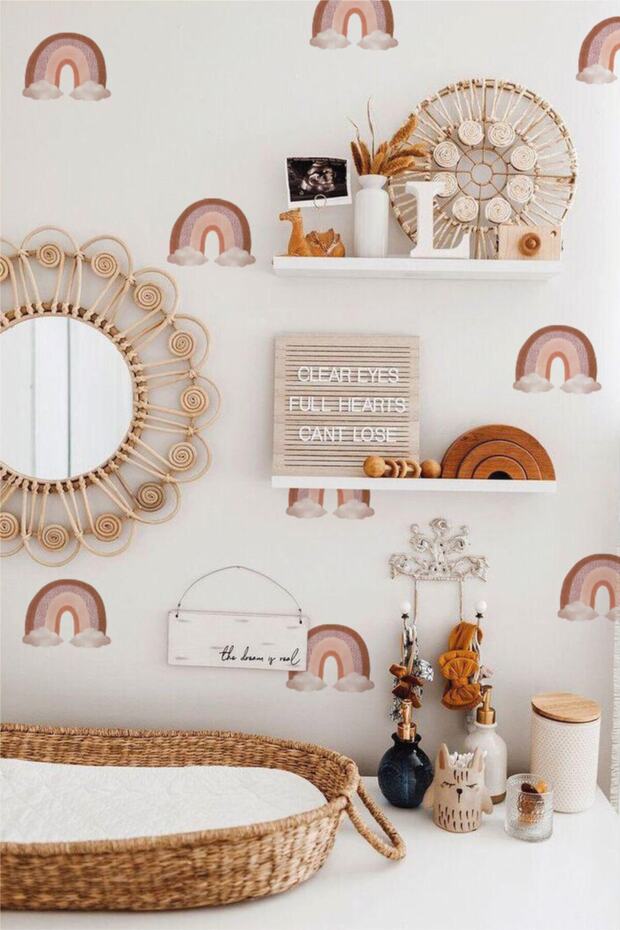 Renkkuşağı Duvar Stickerı - 1