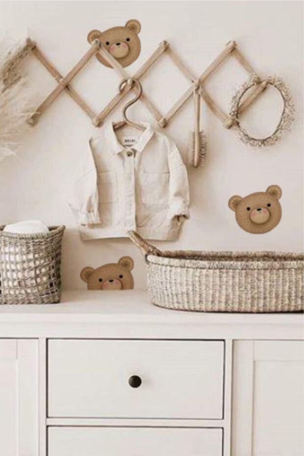 Tiny Bear Duvar Stickerı - 2