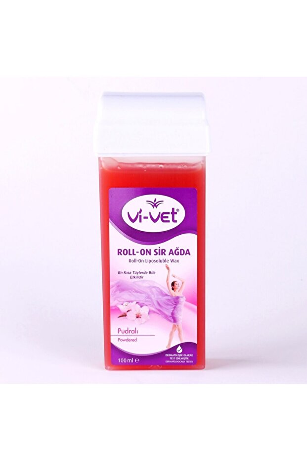 Vivet Pudralı Kartuş 2ad + Pudralı Inci Boncuk 2ad + Vivol 1+1 Ağda Isıtıcı Makine / Ağda Seti 8p. - 3