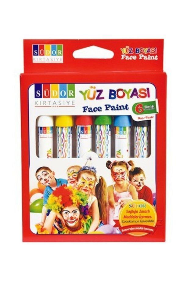 Yüz Boyası 6 Adet - 1